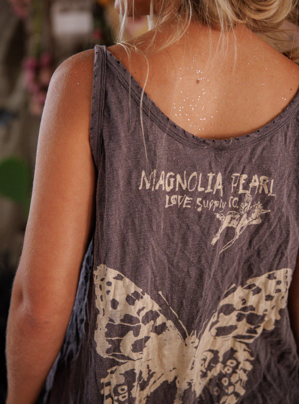 Magnolia Pearl Butterfly Totem Lana Tank 428 - Ozzy