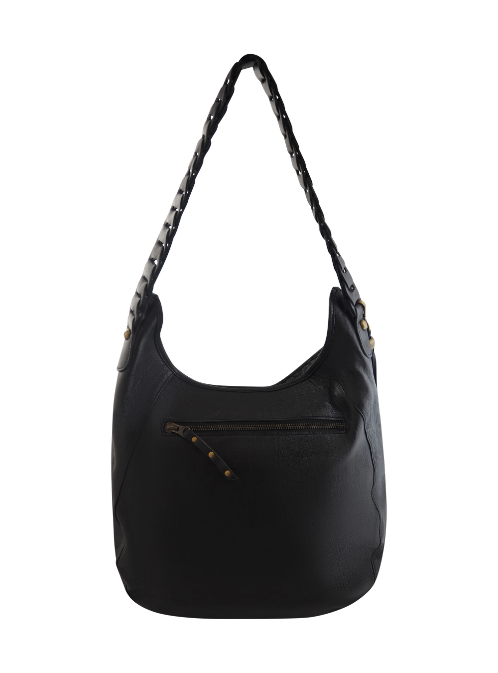 Lana Woven Hobo - Black