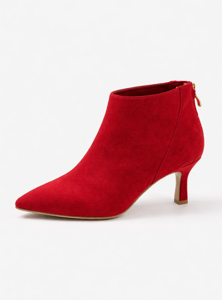 Lara - Red Suede