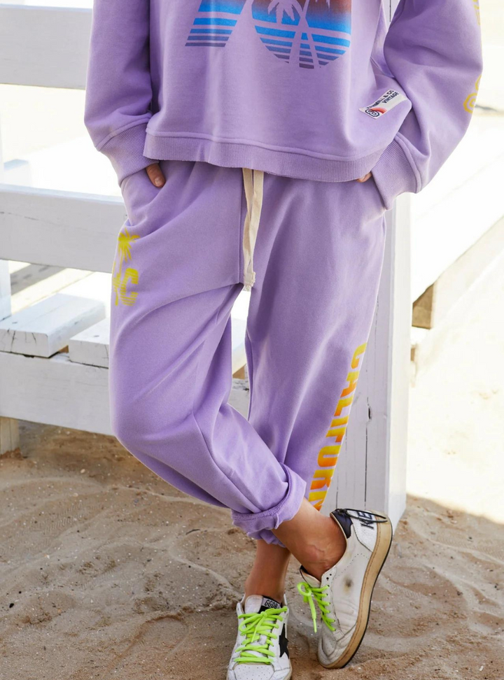 California Track Pant - Lavender