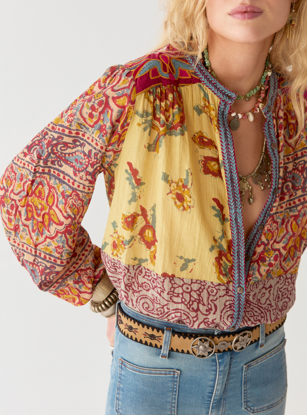 Leandra Blouse - Mullumbimby Patch