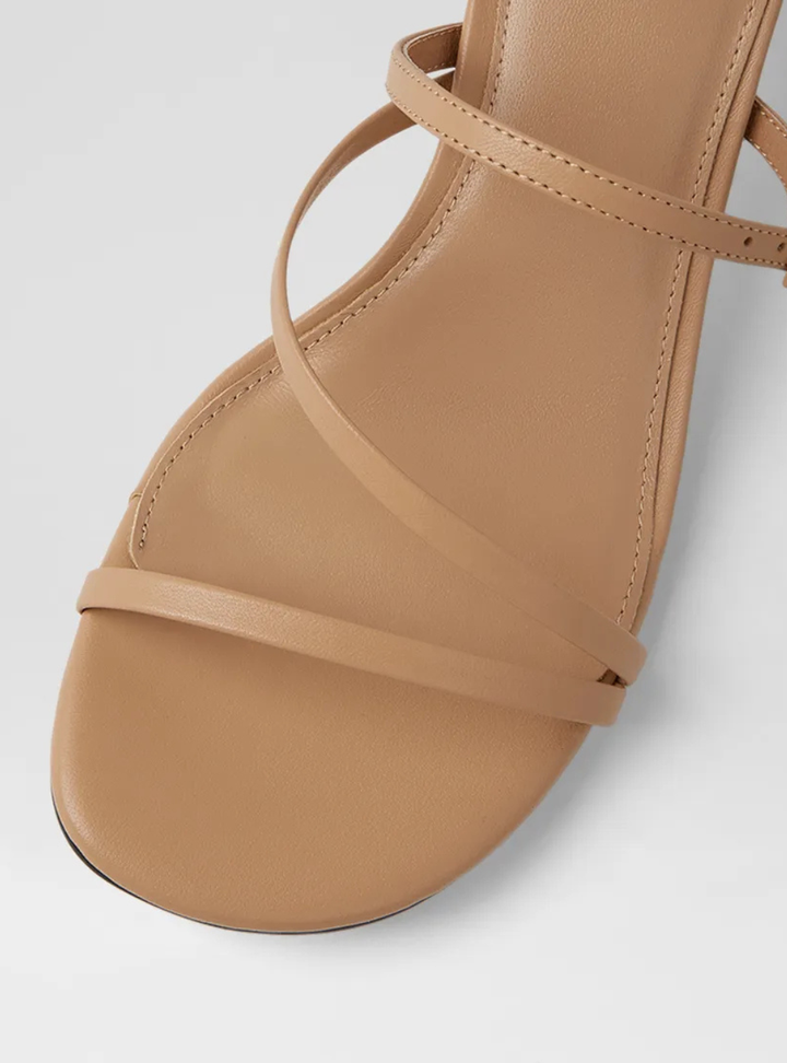 Arltone Leather Sandals - Beige