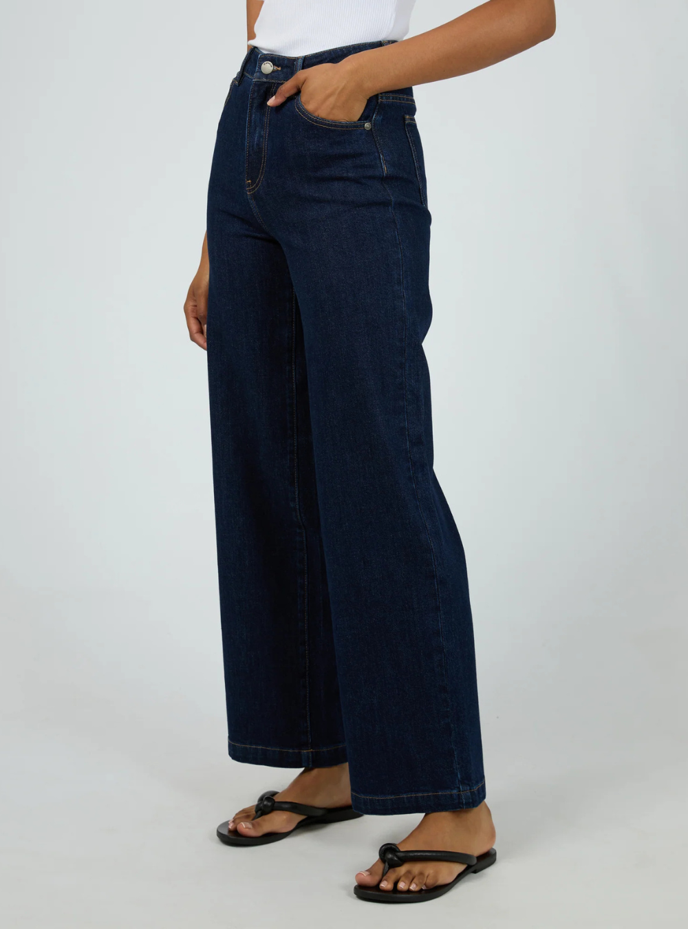 Jacqui Wide Leg - Indigo