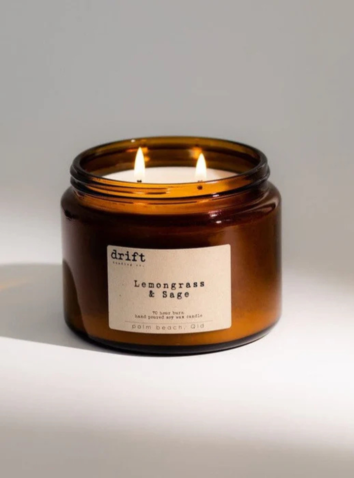 Lemongrass & Sage (XL Amber)