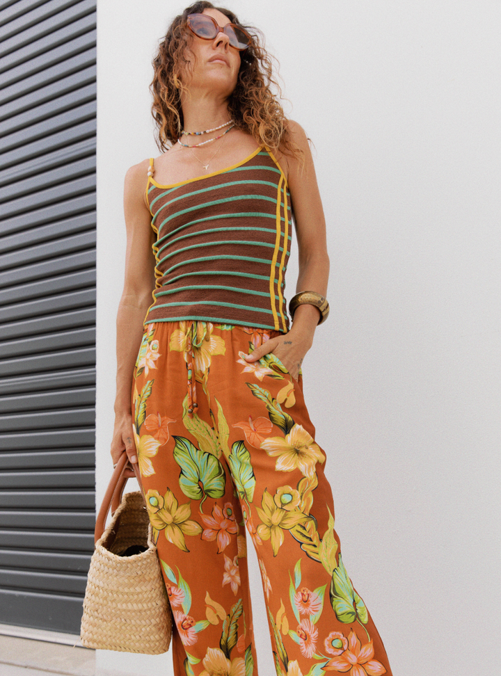 Leni Singlet - Palm