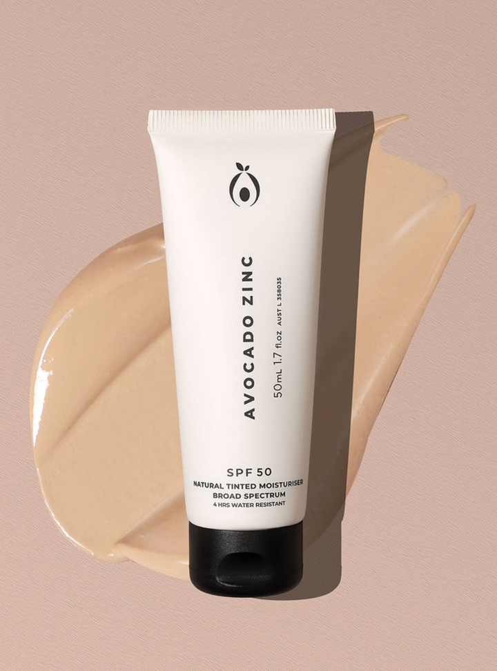 SPF 50 Natural Tinted Moisturiser - Light