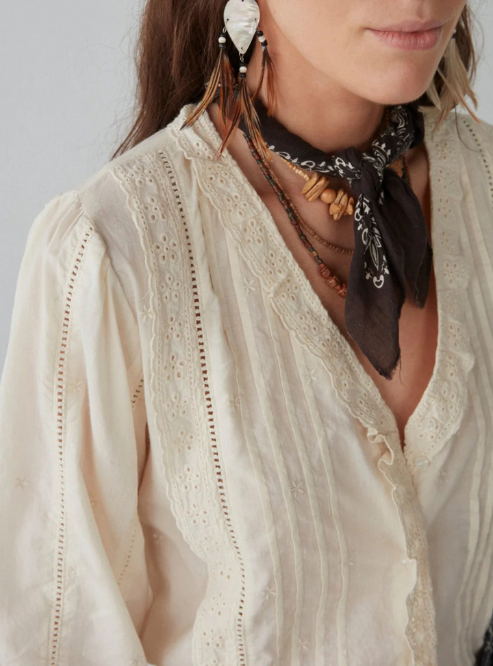 Lily Blouse - Hamlet Ivory