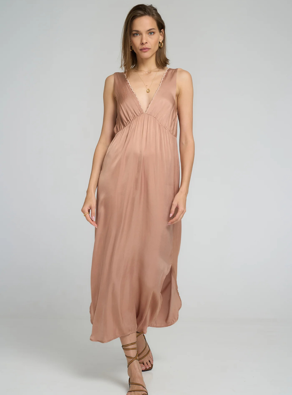 Amazonia Dress - Rose Bisque