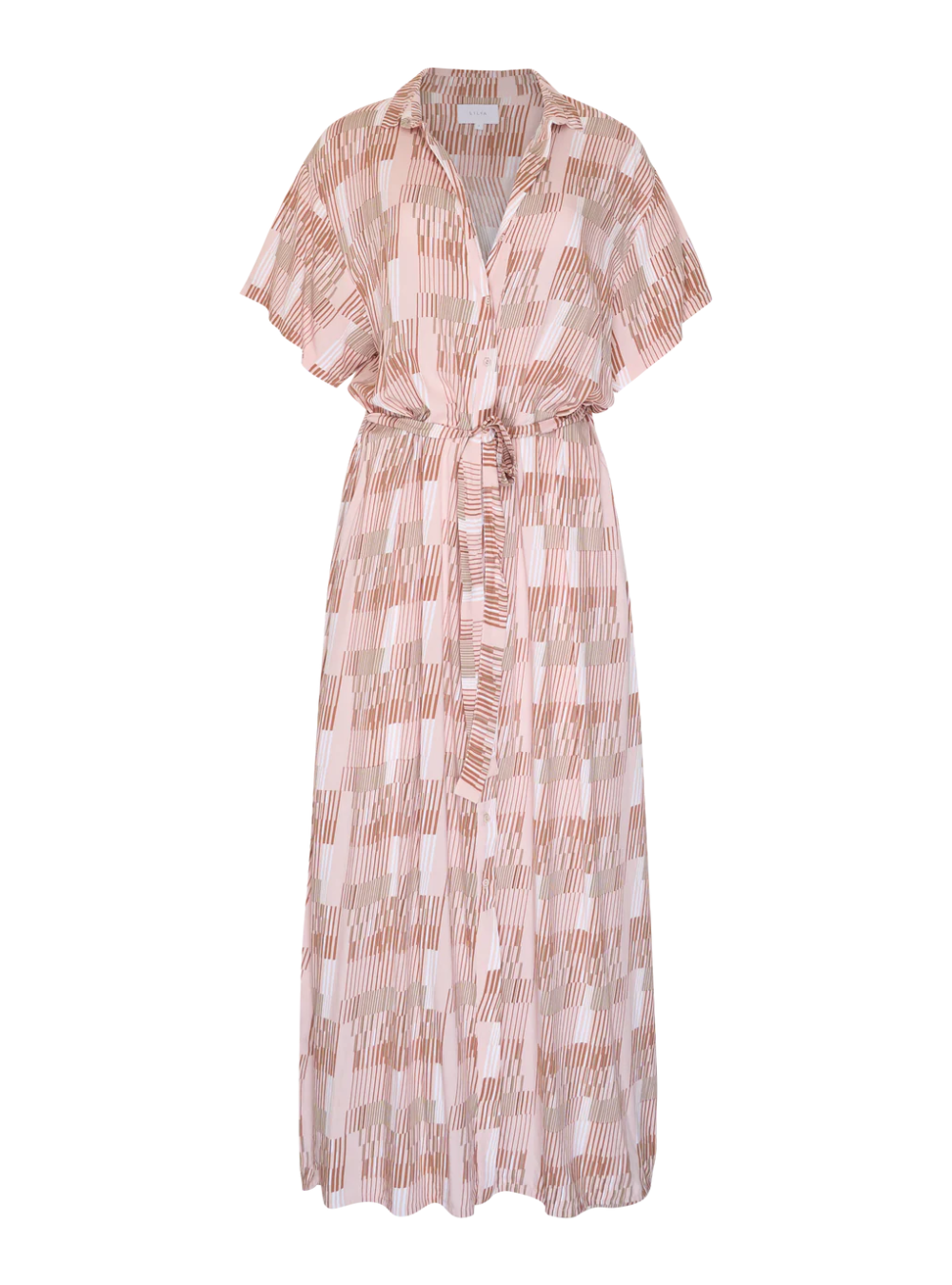 Lotus Dress - Utopia Print Sunset