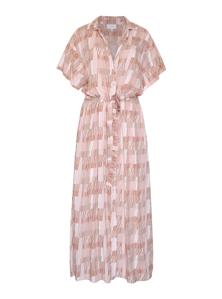 Lotus Dress - Utopia Print Sunset