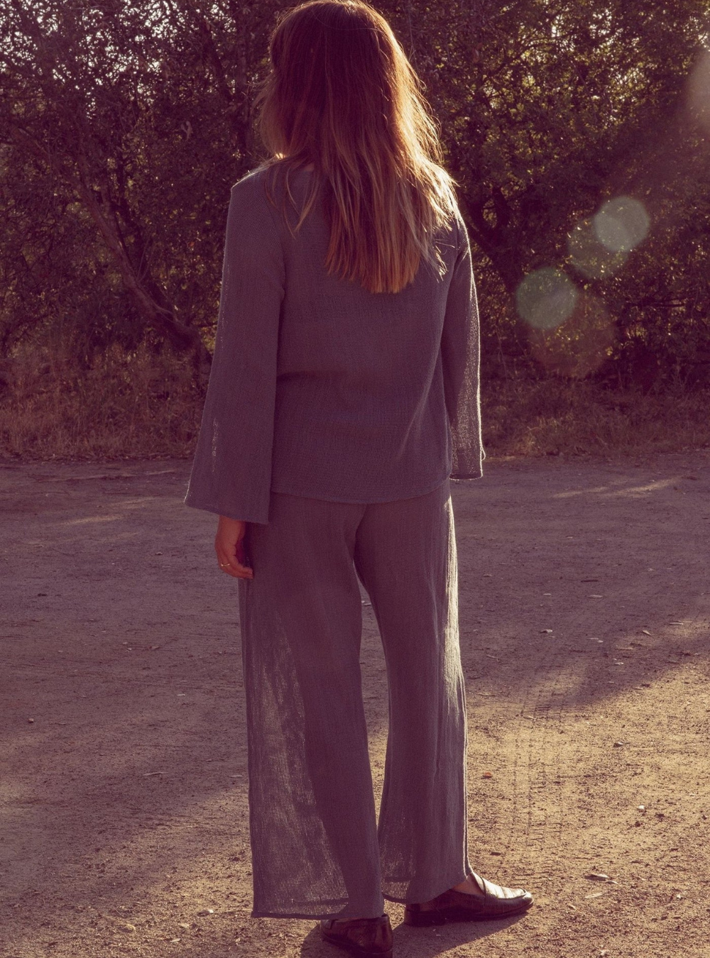 Fenton Mesh Pants - Storm Blue