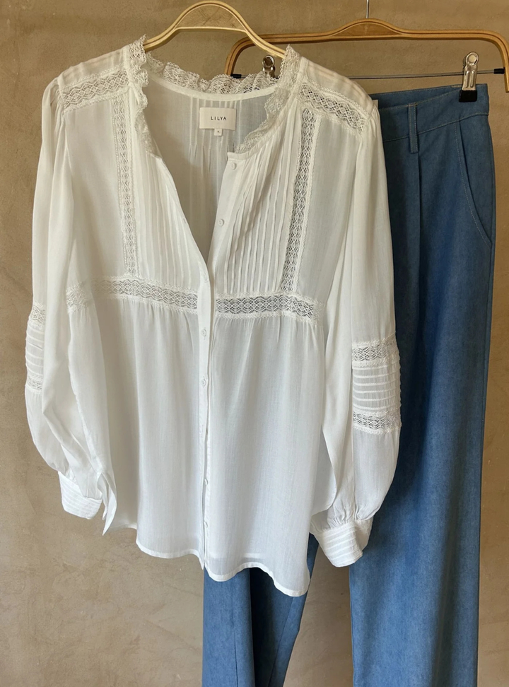 Copenhagen Blouse - Ivory