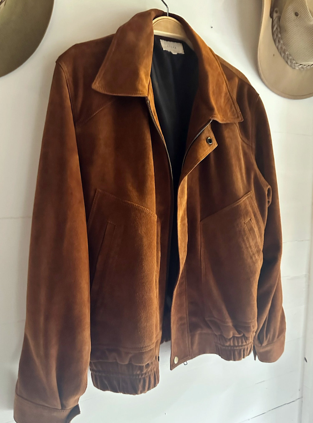 Zephyr Suede Jacket - Havana Cuba