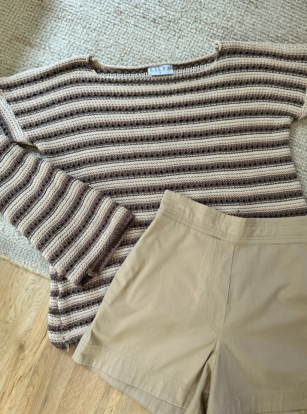 Collectiva Stripe Knit Top - Earth Stripe
