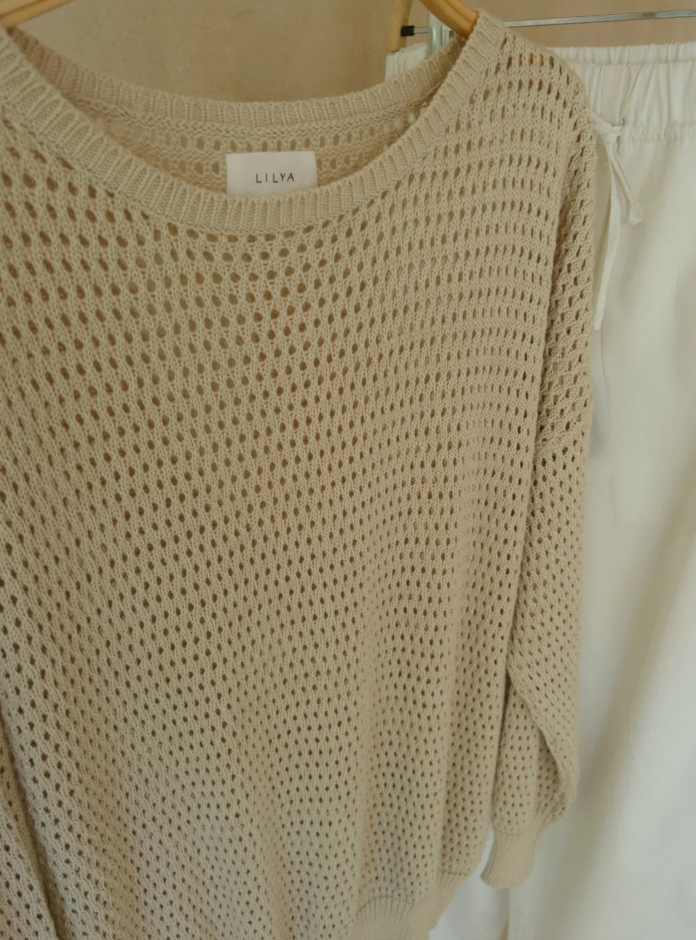 Valentina Knit Top - Sand