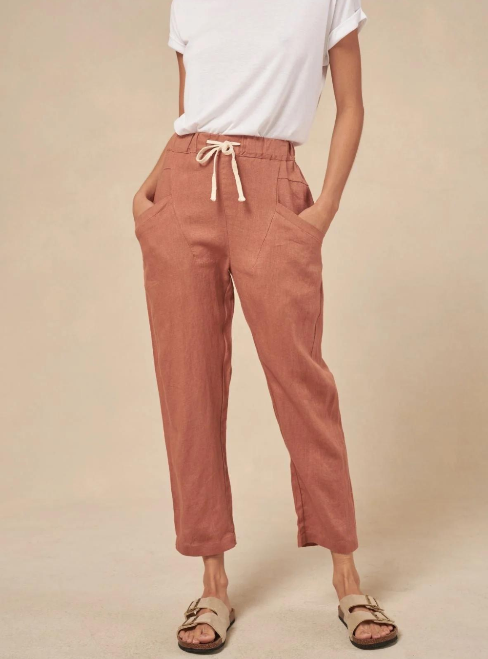 Luxe Pants - Terracotta