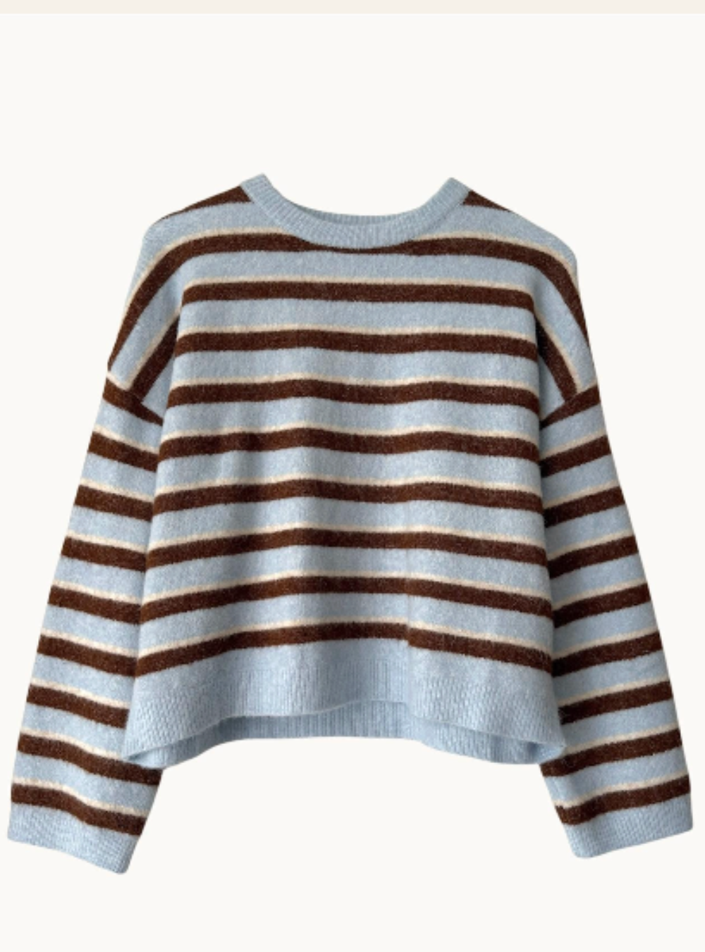 Stripe Otto Knit - Baby Blue