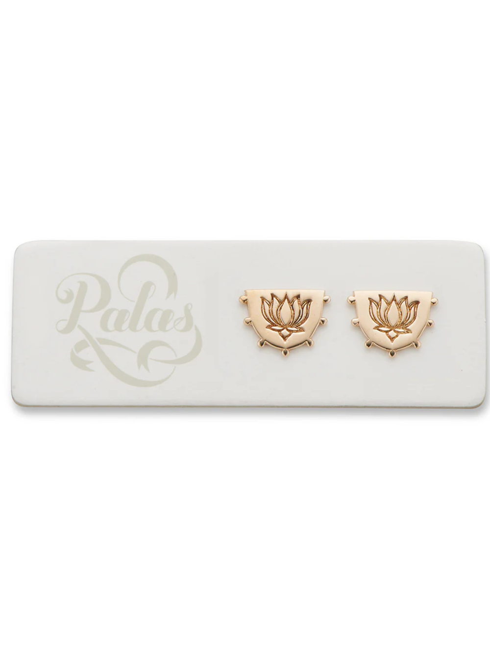Little Lotus Stud Earrings