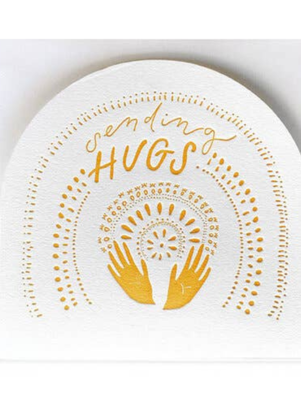 Sending Hugs Greeting Card
