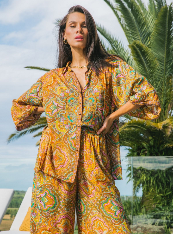 Esther Shirt - Cinnamon