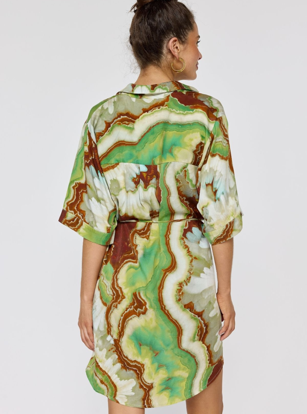 Lois Shirt Dress - Jade