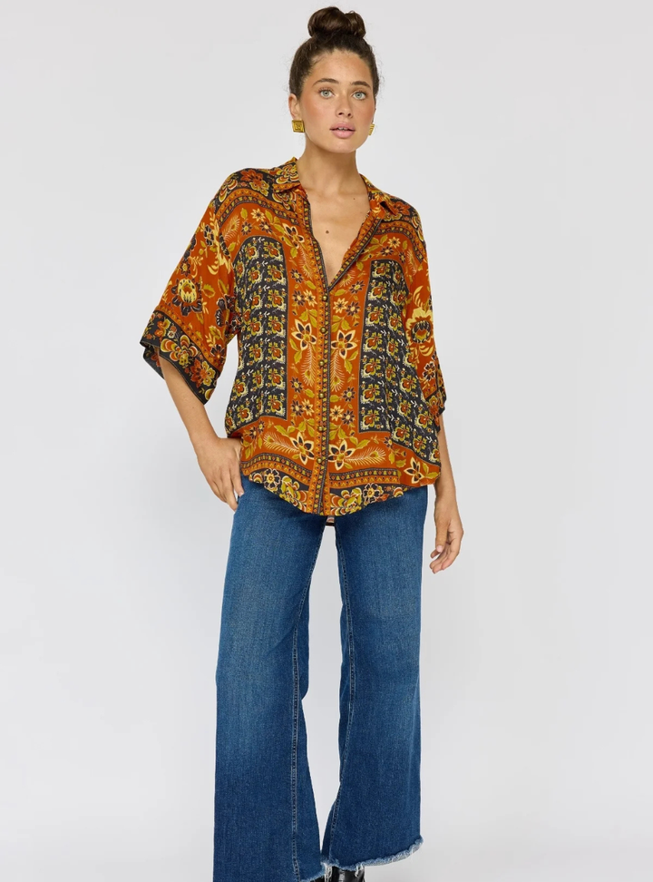 Lois Shirt - Saffron