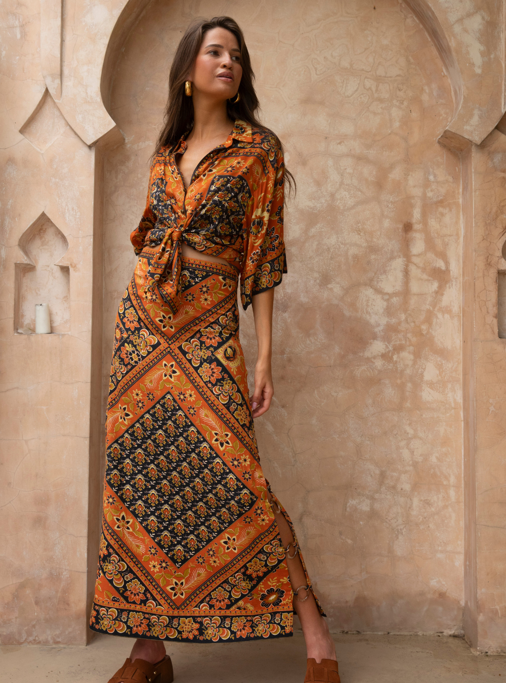 Lois Shirt - Saffron