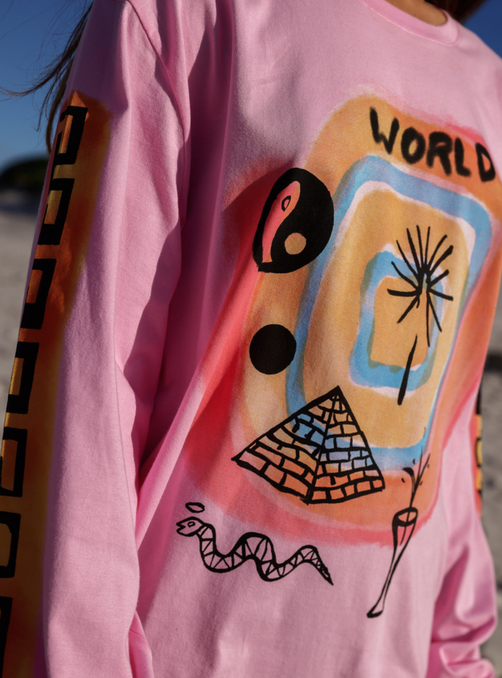 Cosmic World Long Sleeve Tee