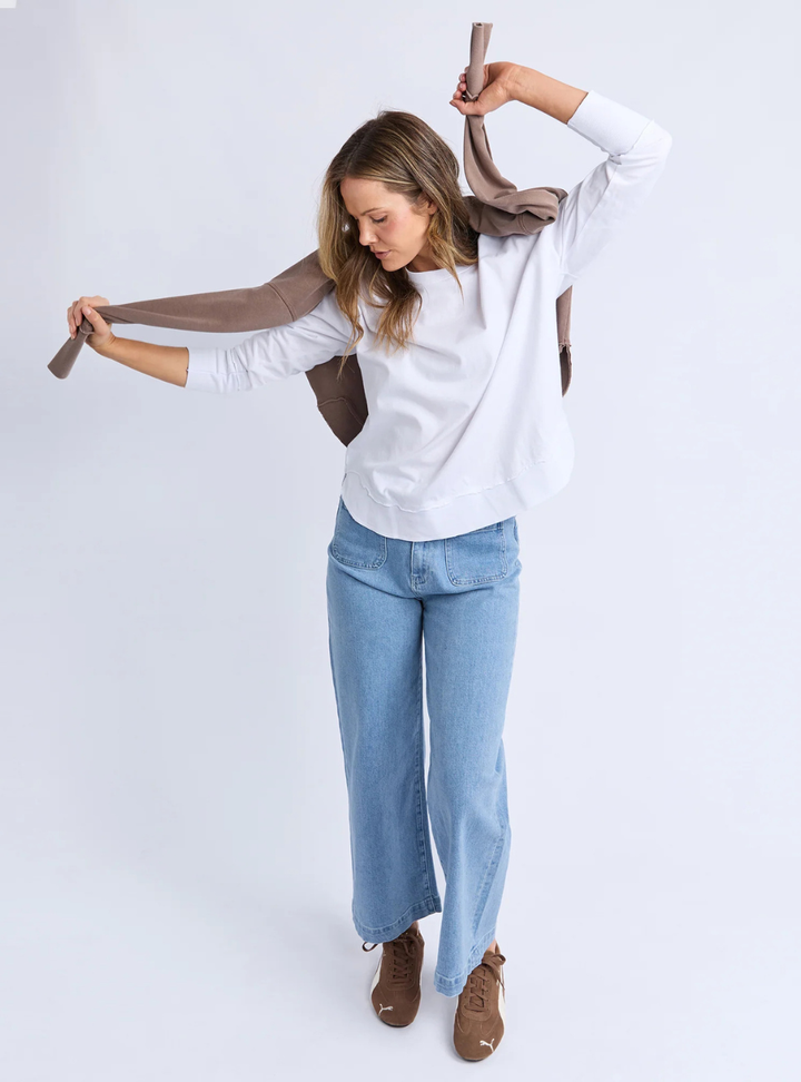 Farrah Long Sleeve - White