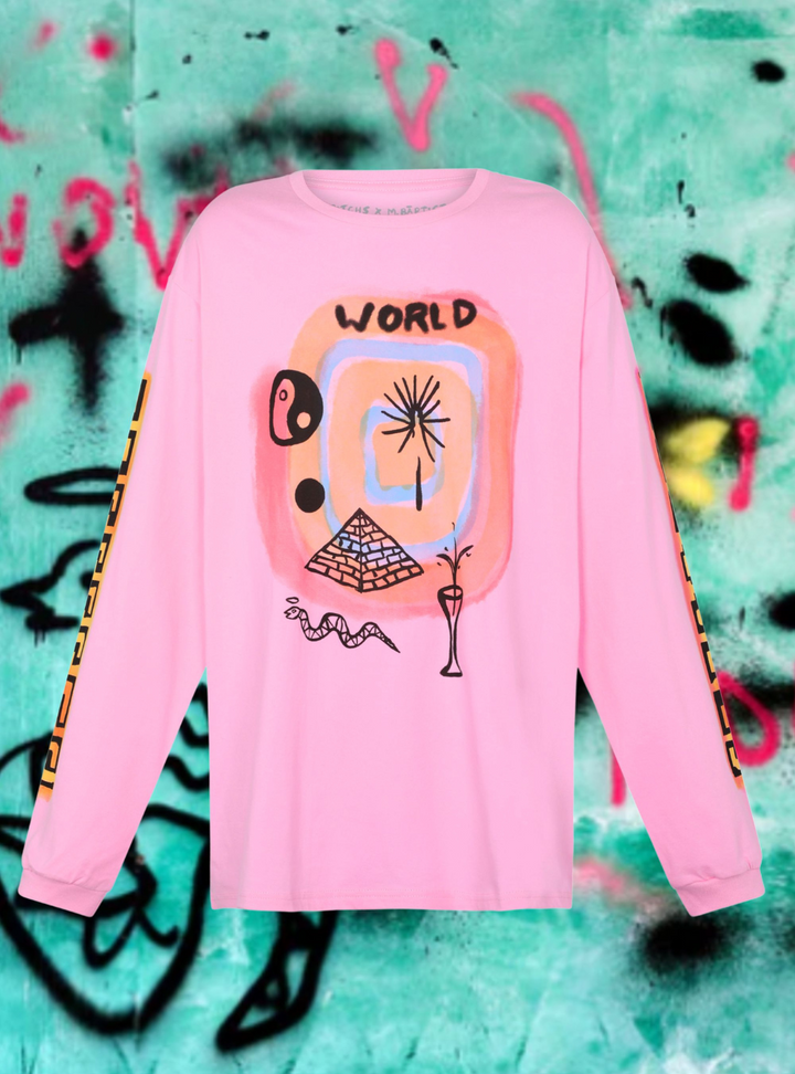 Cosmic World Long Sleeve Tee