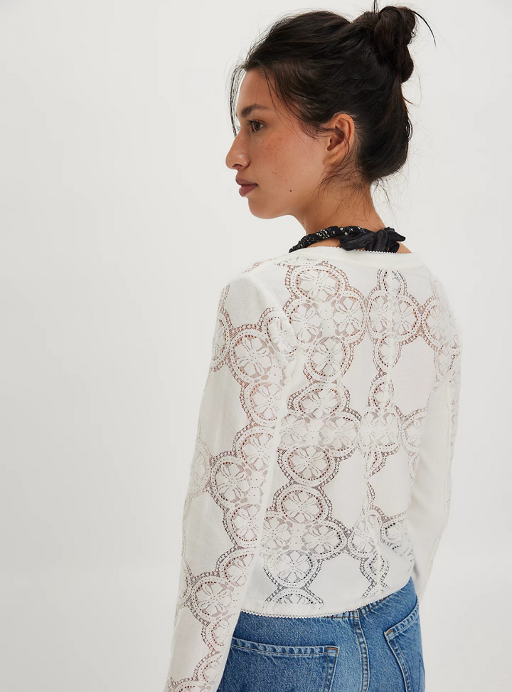 Jae Knit Long Sleeve - Sugar Swizzle