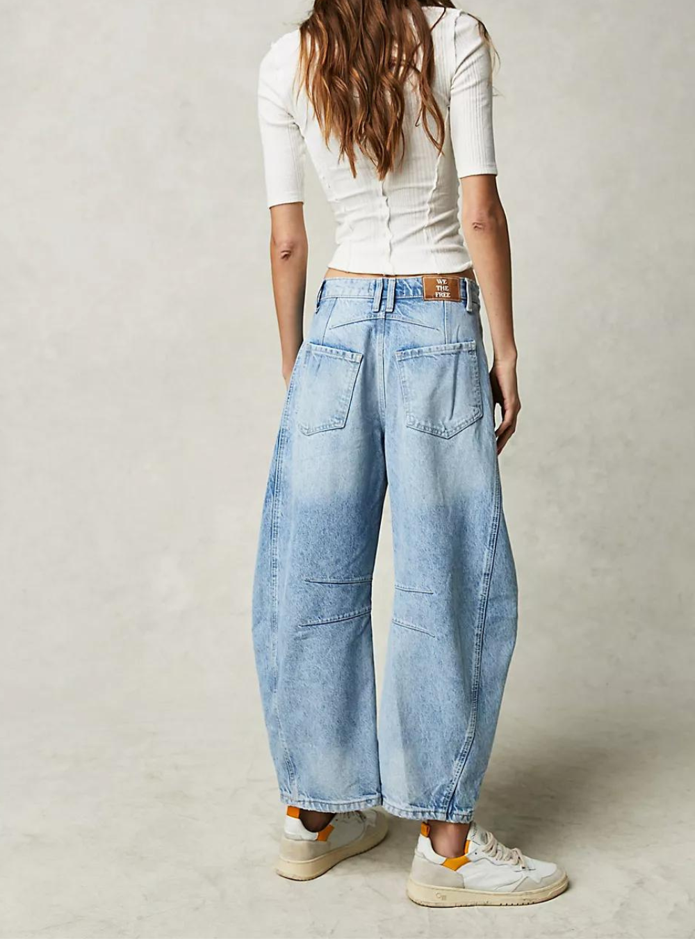Lucky You Mid Rise Barrel Jeans