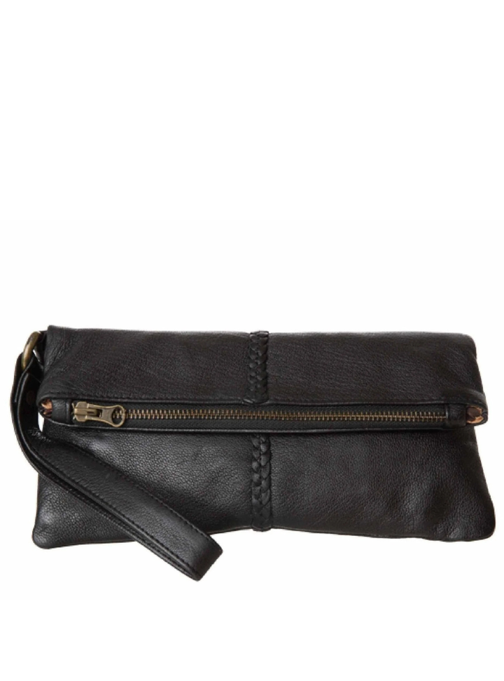 Luna Soft Clutch - Black