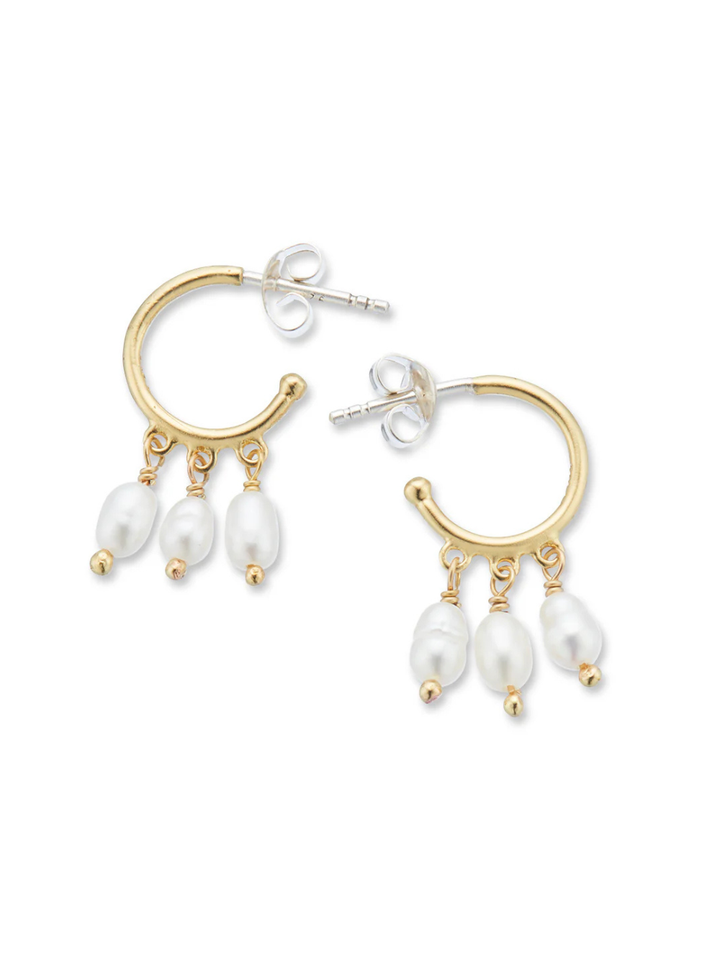 Lustre Pearl Drop Earrings