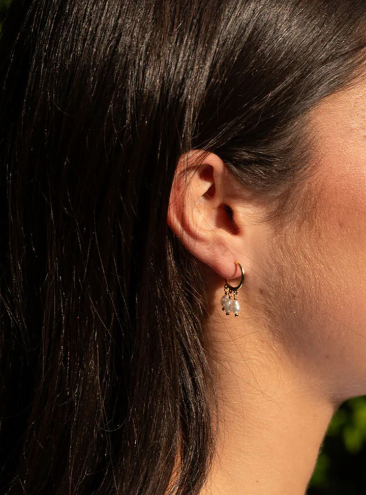 Lustre Pearl Drop Earrings