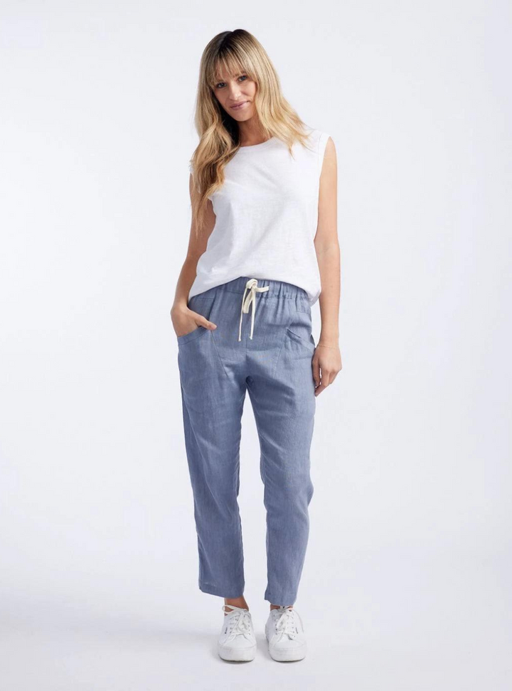 Luxe Pants - Steele Blue
