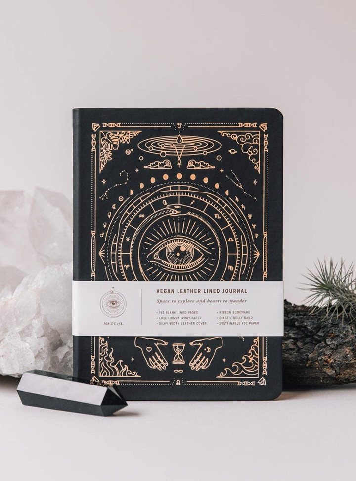 Origins Vegan Leather Journal - Black