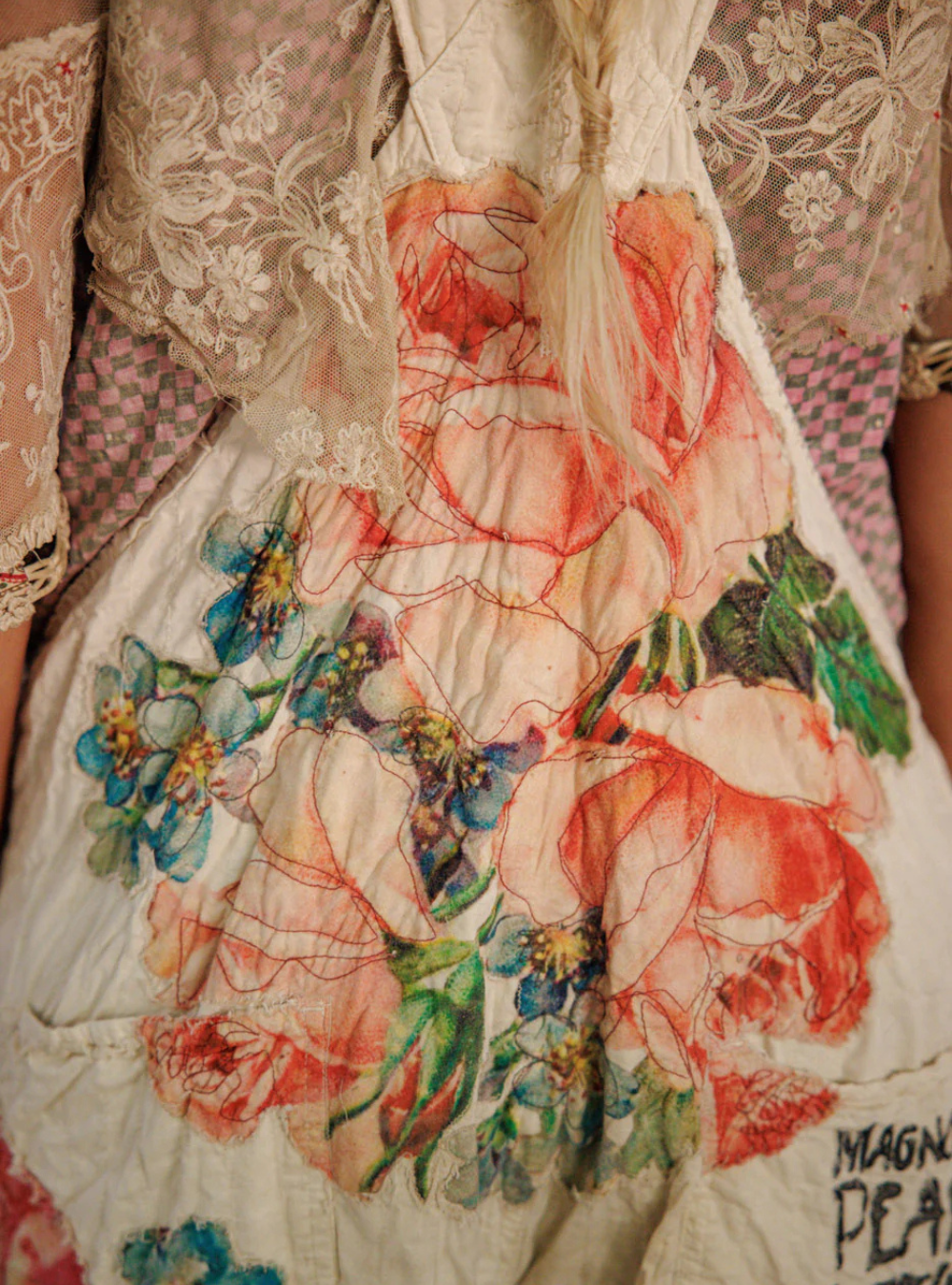 Magnolia Pearl Birdie Bouquet Benjamin Overalls 171 - Moonlight