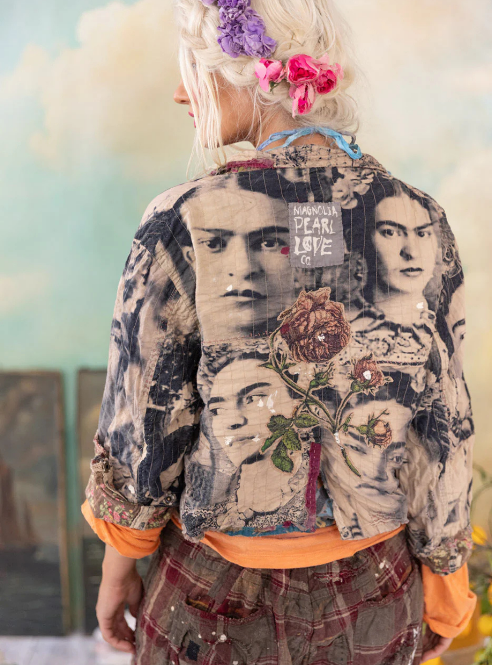 Magnolia Pearl Faces Of Frida Kelley Jacket 1185 - Artist Shoot