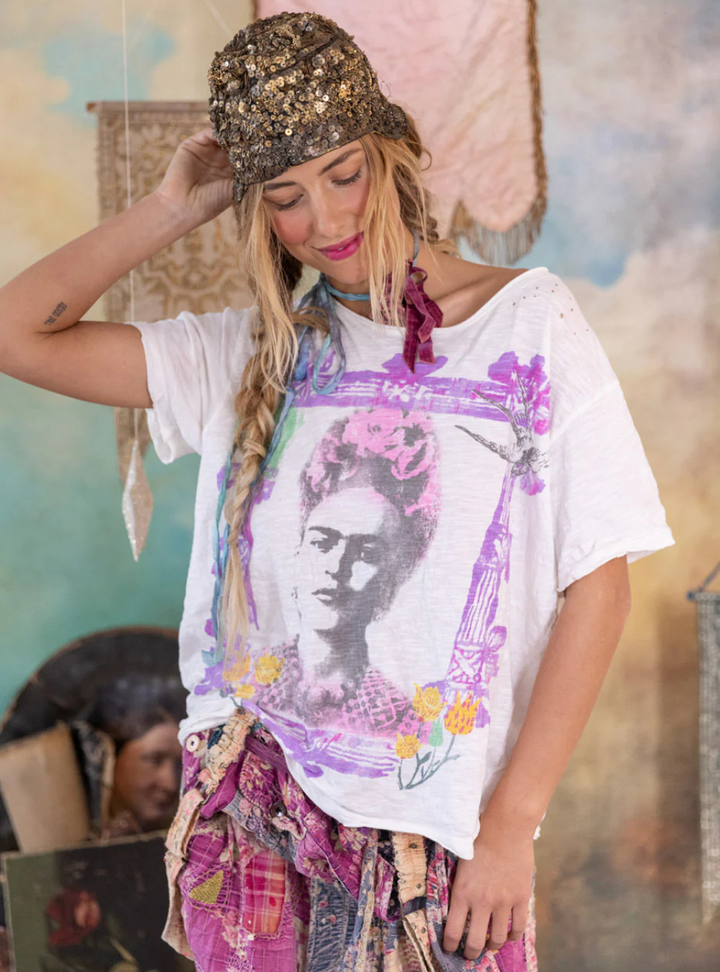 Magnolia Pearl Frida Retablo Tee 2311 - True | PRE-ORDER