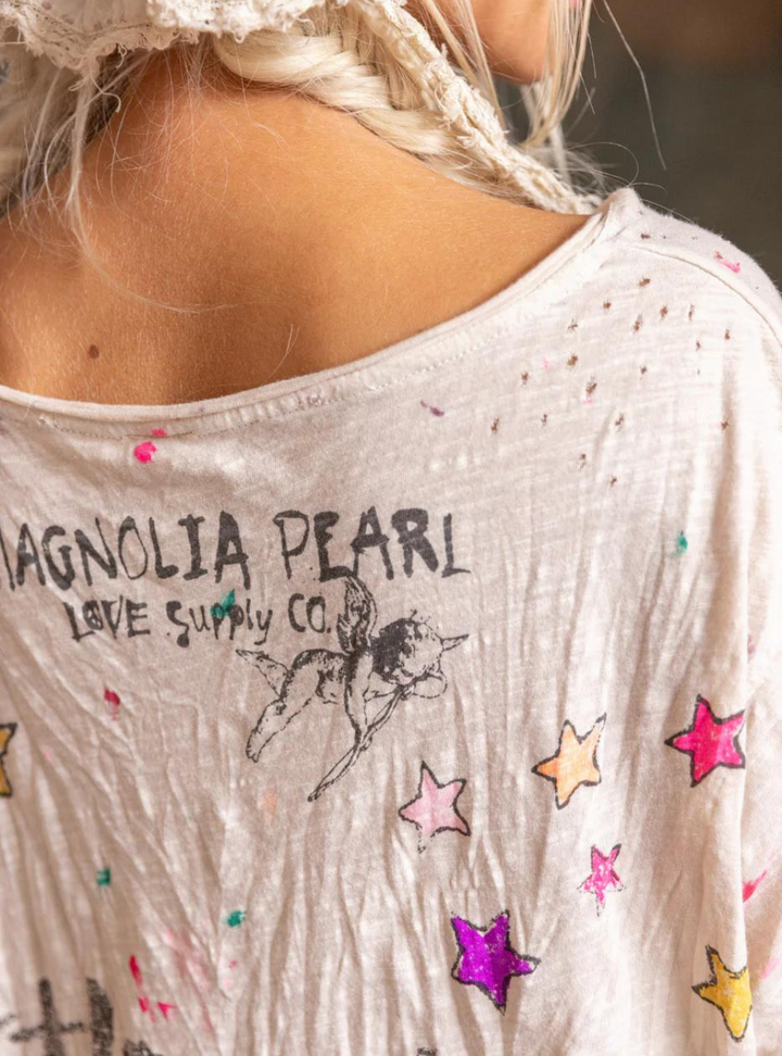 Magnolia Pearl Little Stars Of You Tee 2151 - Moonlight