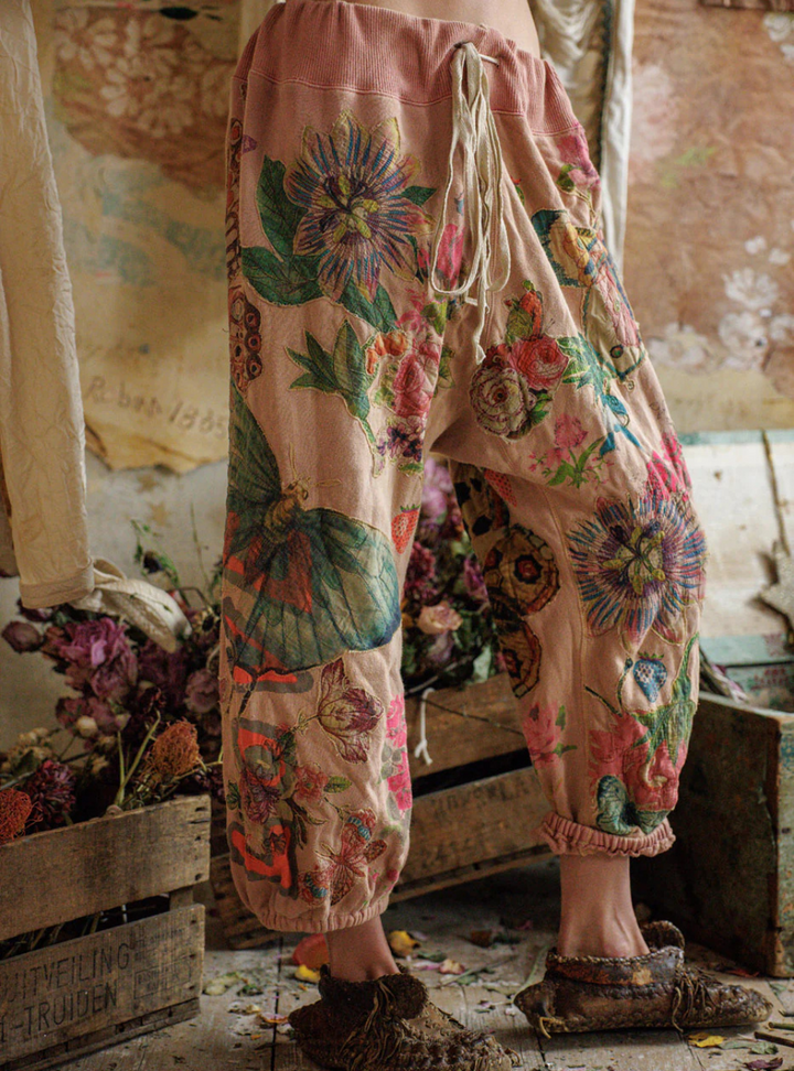 Magnolia Pearl Appliqué La Jolla Joggers 913 - Sunfaded Acai | PRE-ORDER