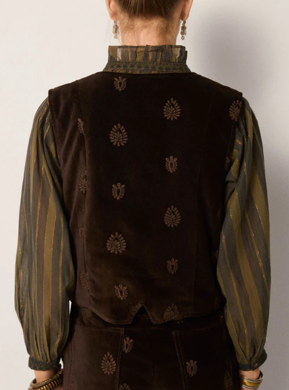 Kafka Vest - Velluto Macchiato