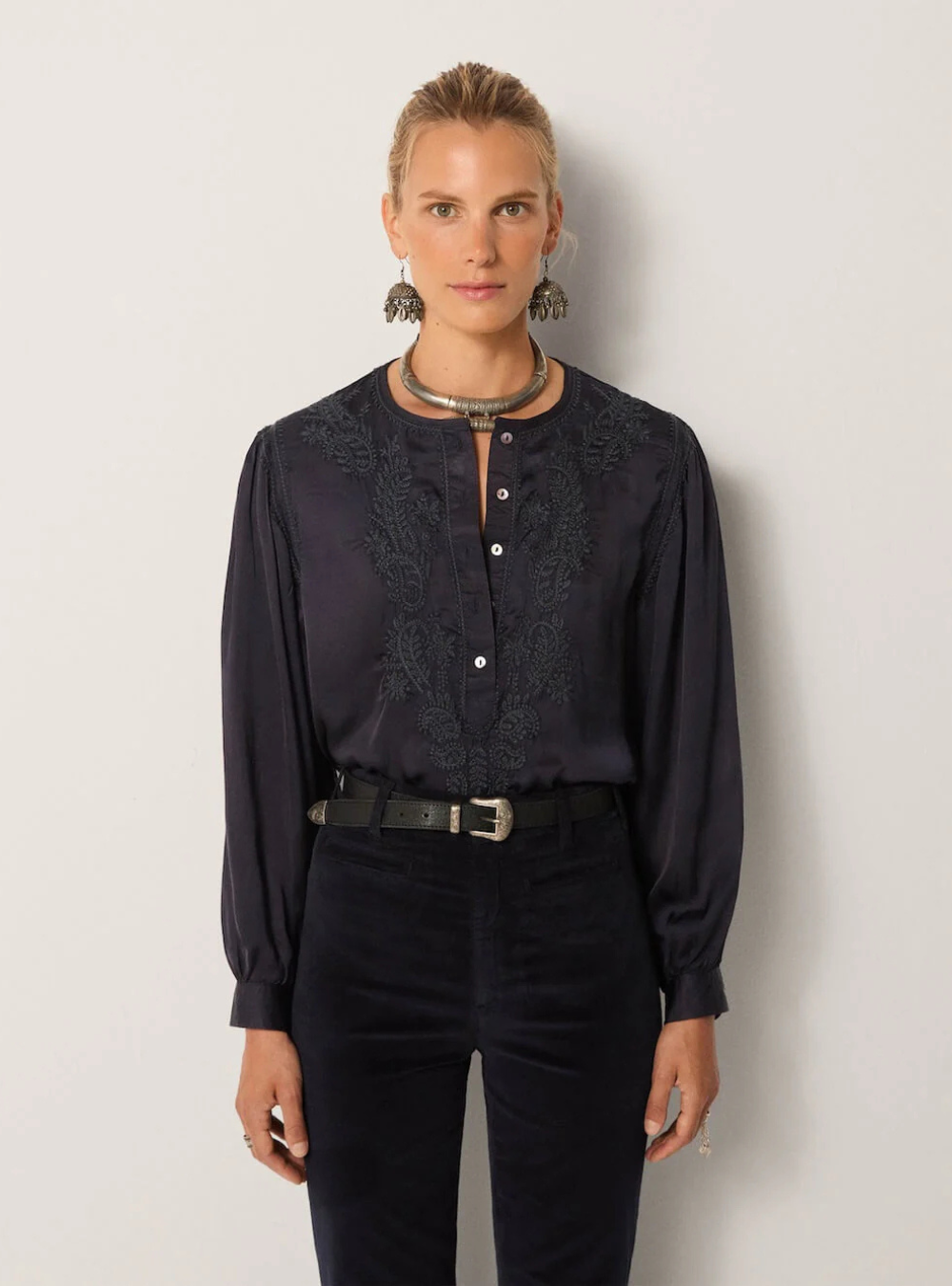 Clotilde Blouse - Azure