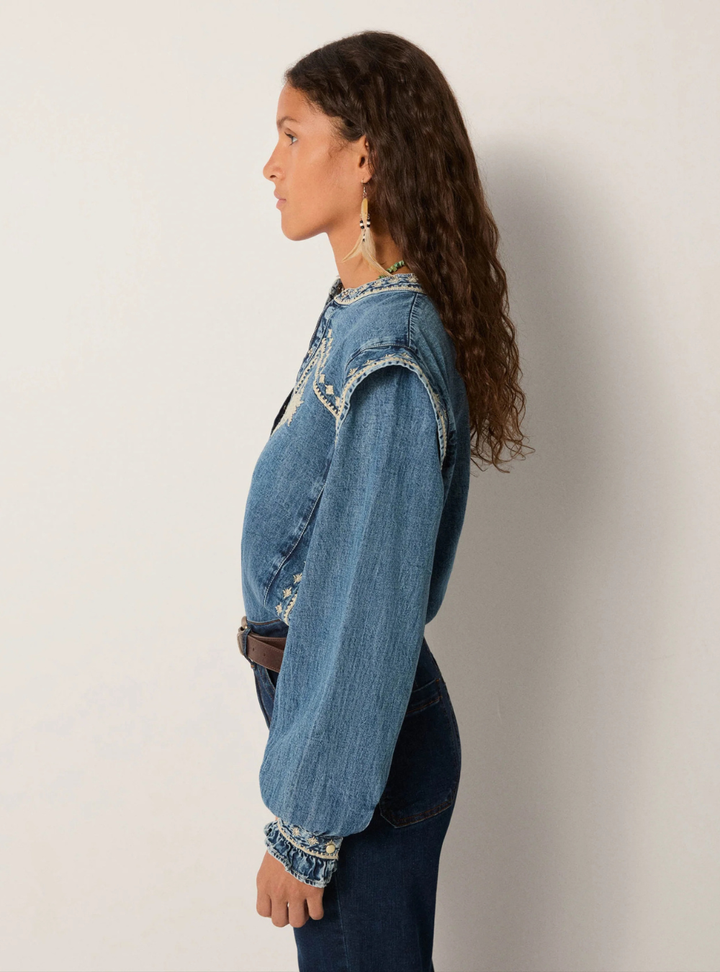 Narciso Blouse - Light Blue