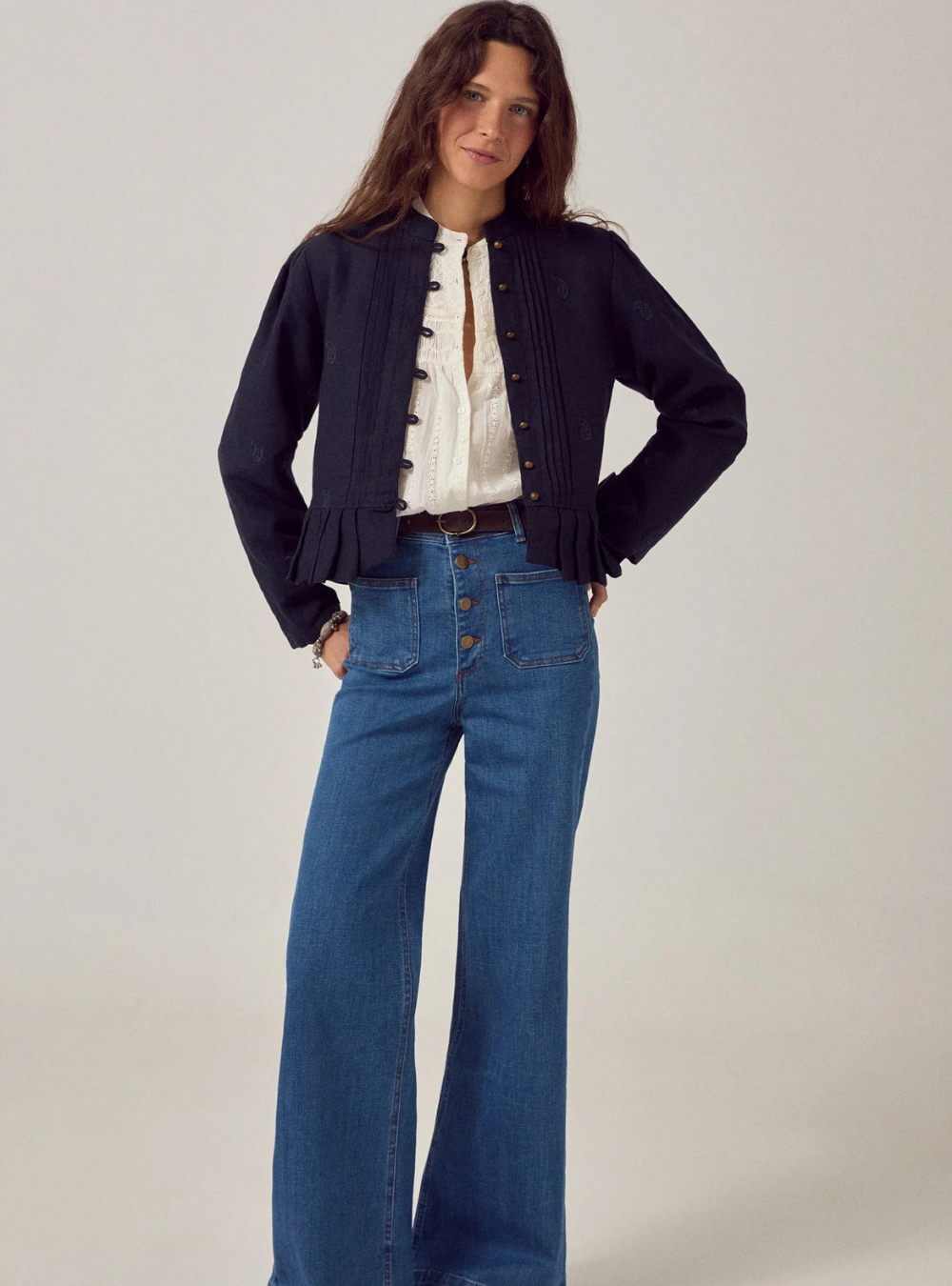 Paoli Blouse - Sapore Di Sale Bianco