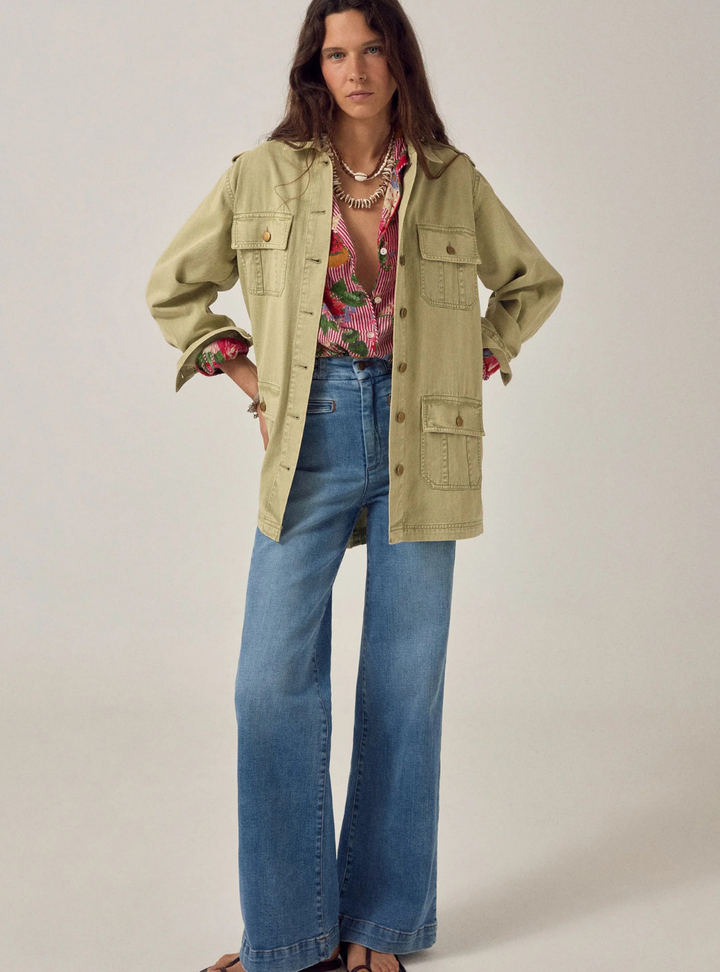 Cher Pant - Braid Denim