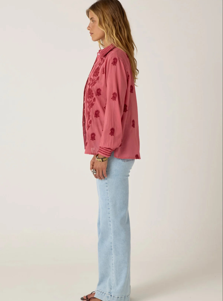 Ringo Shirt - Clavel Framboise