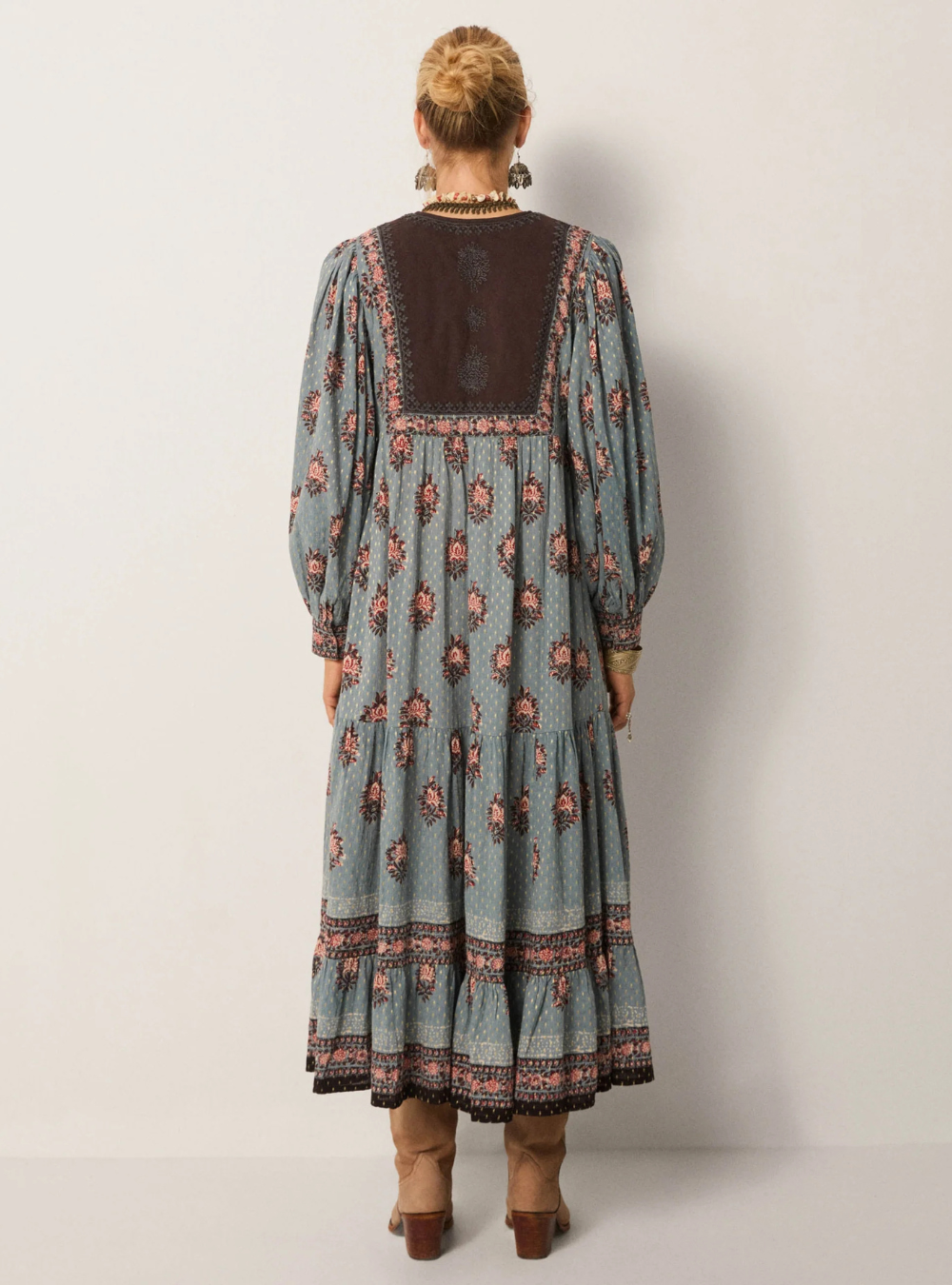 Allegra Dress - Cerulean Mist