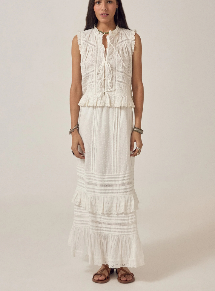 Allegra Skirt - Ponza Moonstone